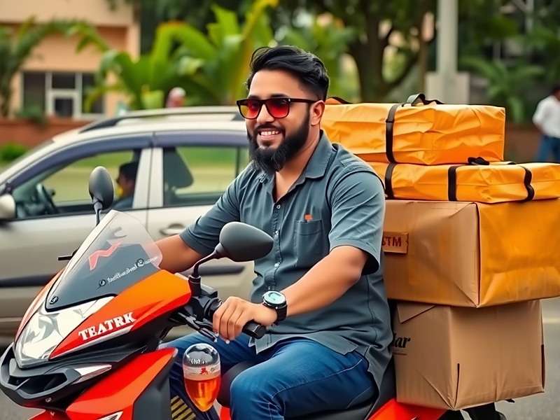 Indian YouTuber creating Delivery Ace content with Hindi commentary